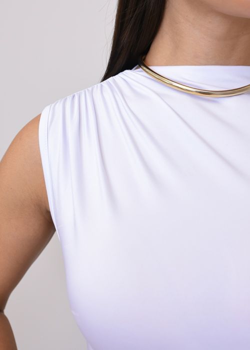 Blusa Regata Franzida Side