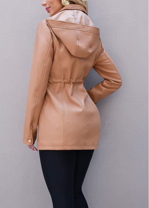 Jaqueta Parka Pockets Sintética