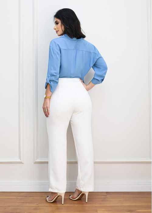Calça Cintura Alta Alfaiataria Classic