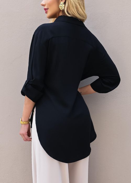 Camisa Social Manga 7/8