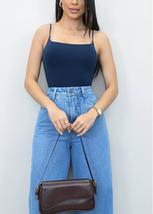 Blusa Alça Fina Básica
