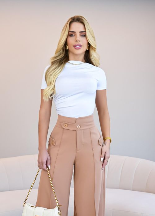 Calça Pantalona Risk Bolsos