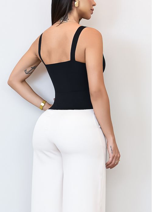 Blusa Regata Renda Waves