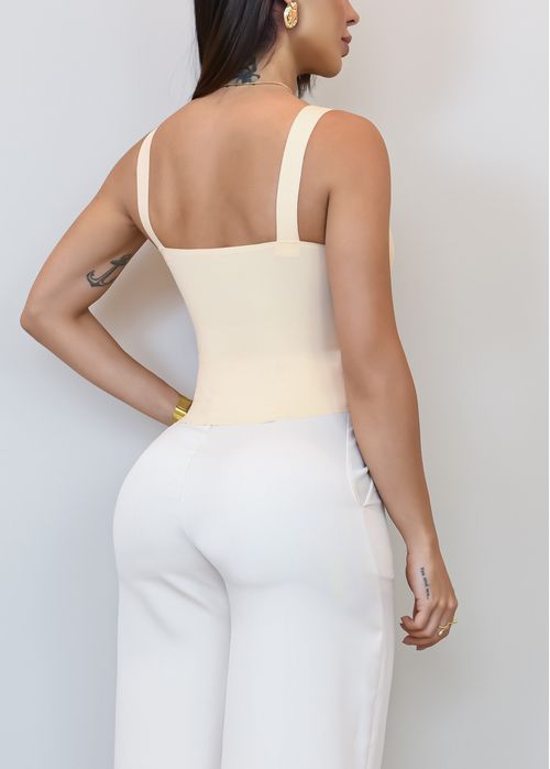 Blusa Regata Renda Waves