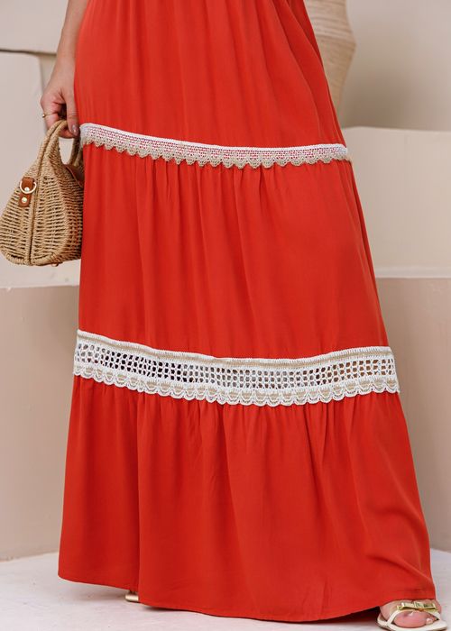 Saia Longa Três Marias Crochet