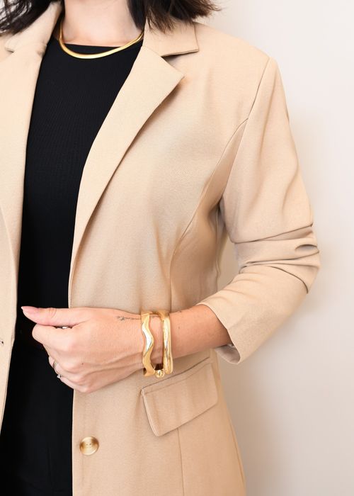 Blazer Alongado Social