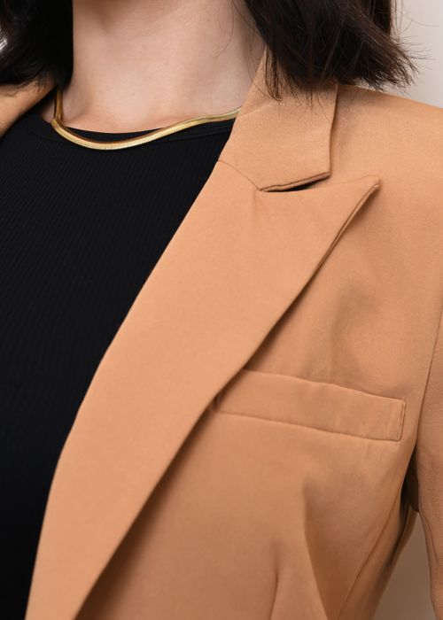 Blazer Alongado Clássico Estruturado