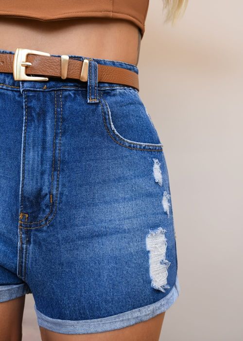 Shorts Jeans Boyfriend Destroyed