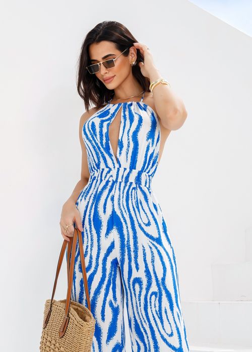 Macacão Pantalona Waves Color