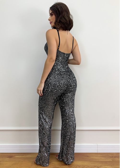 Macacão Pantalona Paetê