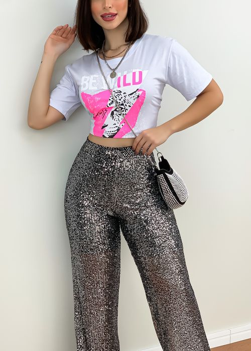 T-shirt Leopard Be Wild Be Kind