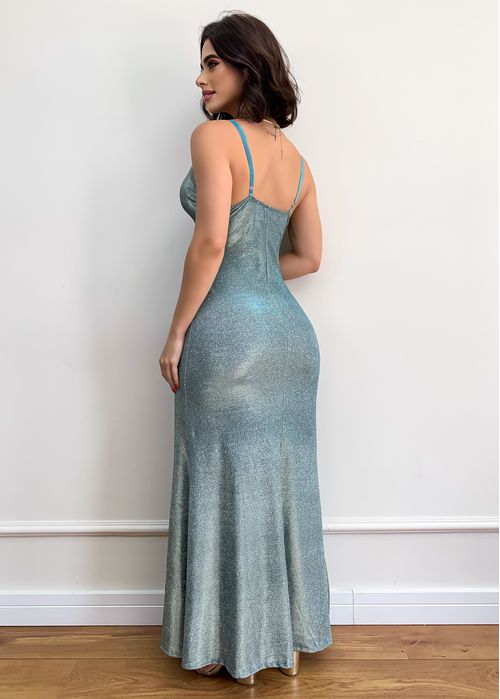 Vestido Longo Glow c/ Fenda