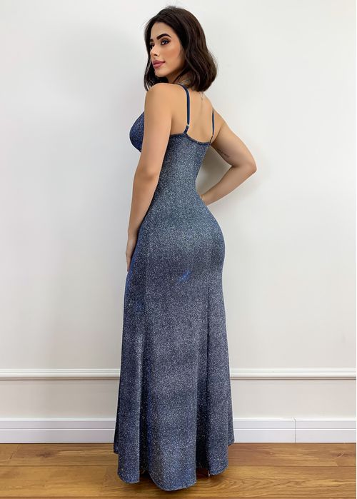 Vestido Longo Glow c/ Fenda