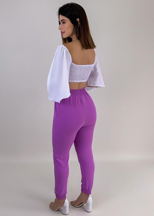 Calça Jogger Elástico c/ Bolso