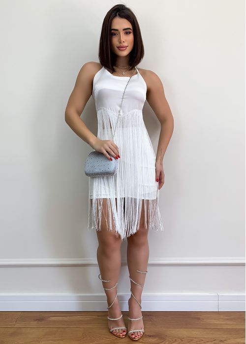 Blusa Maxi Franja