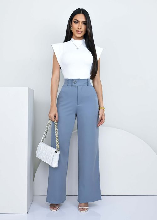 Calça Pantalona Alfaiataria Wide