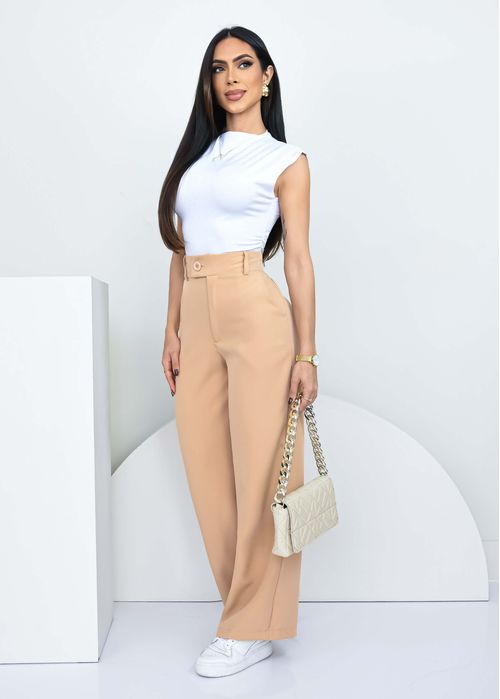 Calça Pantalona Alfaiataria Wide