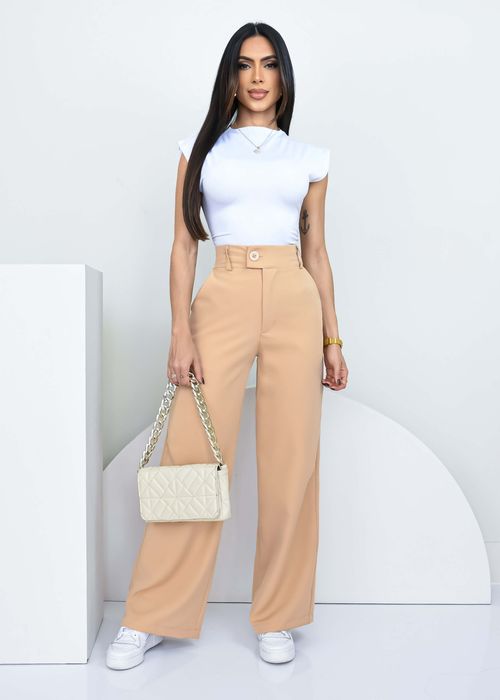 Calça Pantalona Alfaiataria Wide