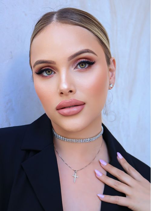 Duo Corrente c/ Choker Riviera e Pingente Cruz