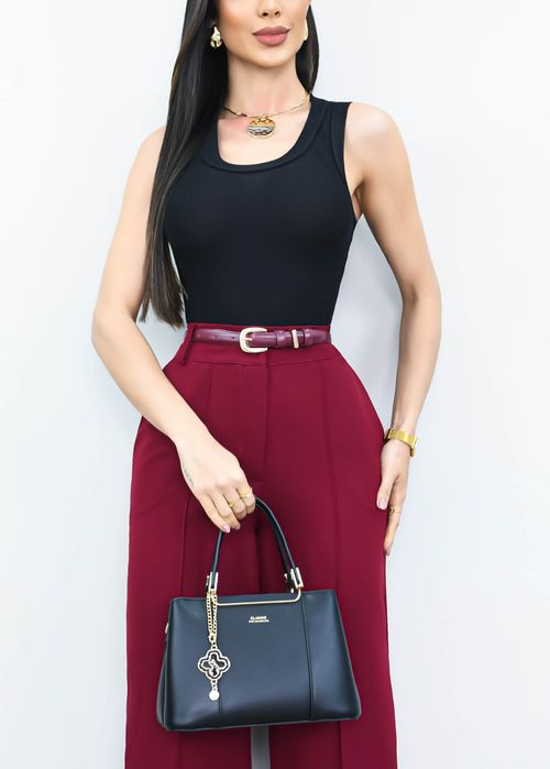 Cropped Regata Canelada Texturizada