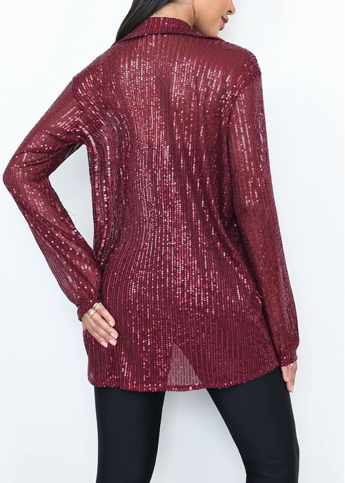 Camisa Paetê Metallic