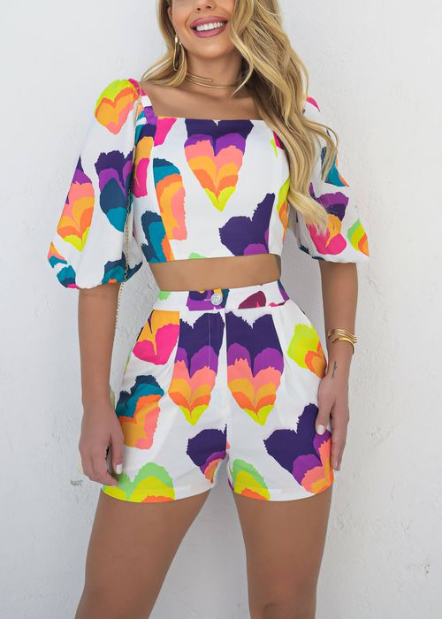 Cropped Manga Bufante Copas