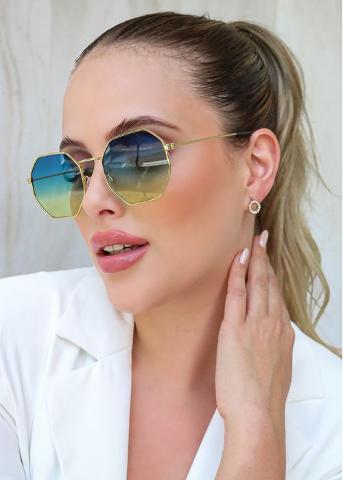 Óculos de Sol Metal Color