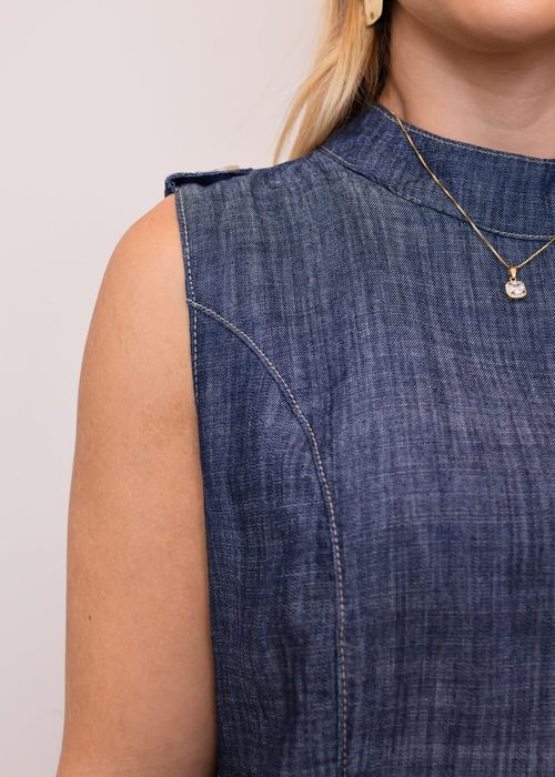 Blusa Jeans Light Comfort