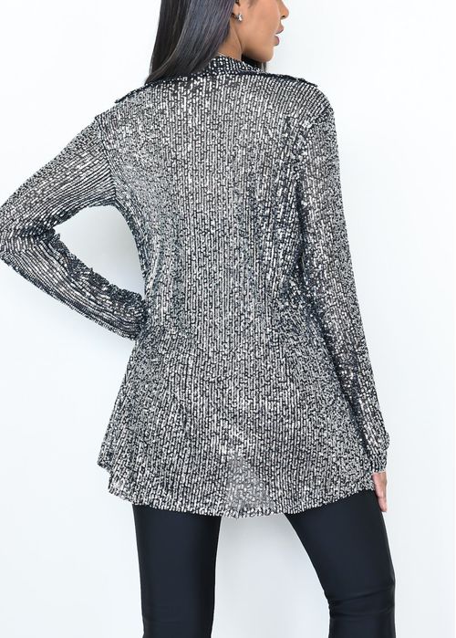 Camisa Paetê Metallic