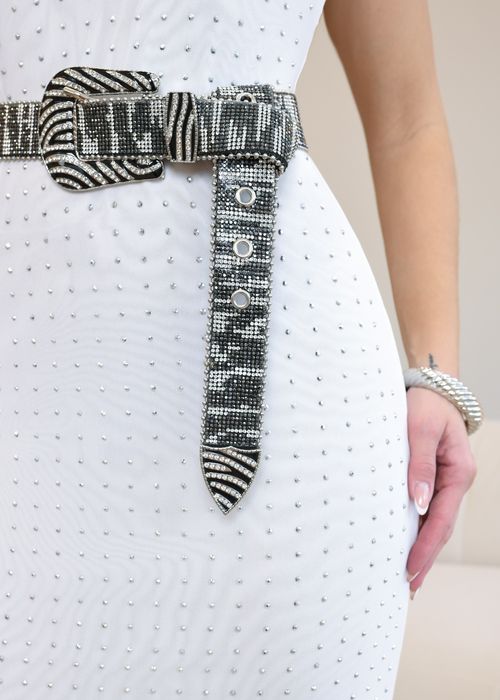 Vestido Longuete c/ Strass