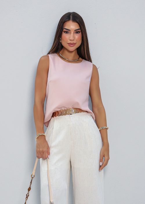 Blusa Regata Alça Larga