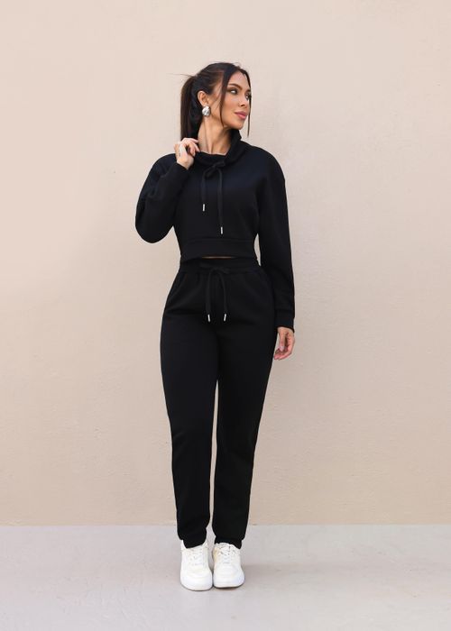 Calça Jogger Moletom Elástic
