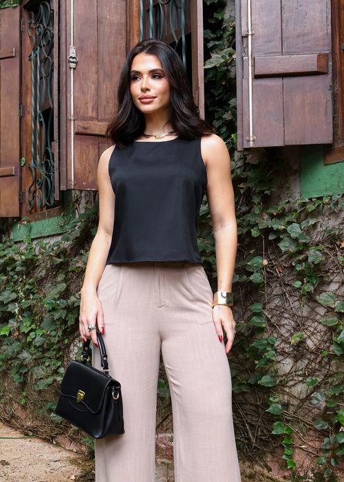 Blusa Regata Alça Larga