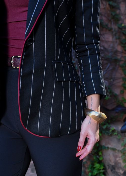 Blazer Risca de Giz
