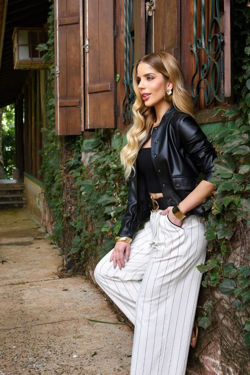 Calça Risca de Giz