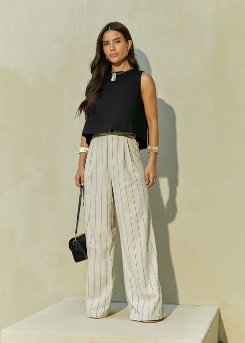 Calça Risca de Giz