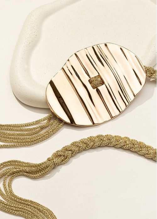 Cinto Essentials em Corda c/ Fivela