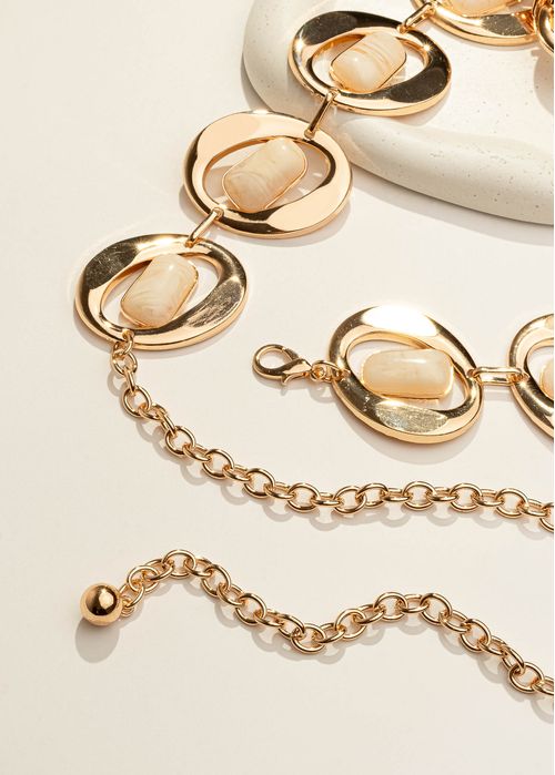 Cinto Essentials Elo Madrepérola